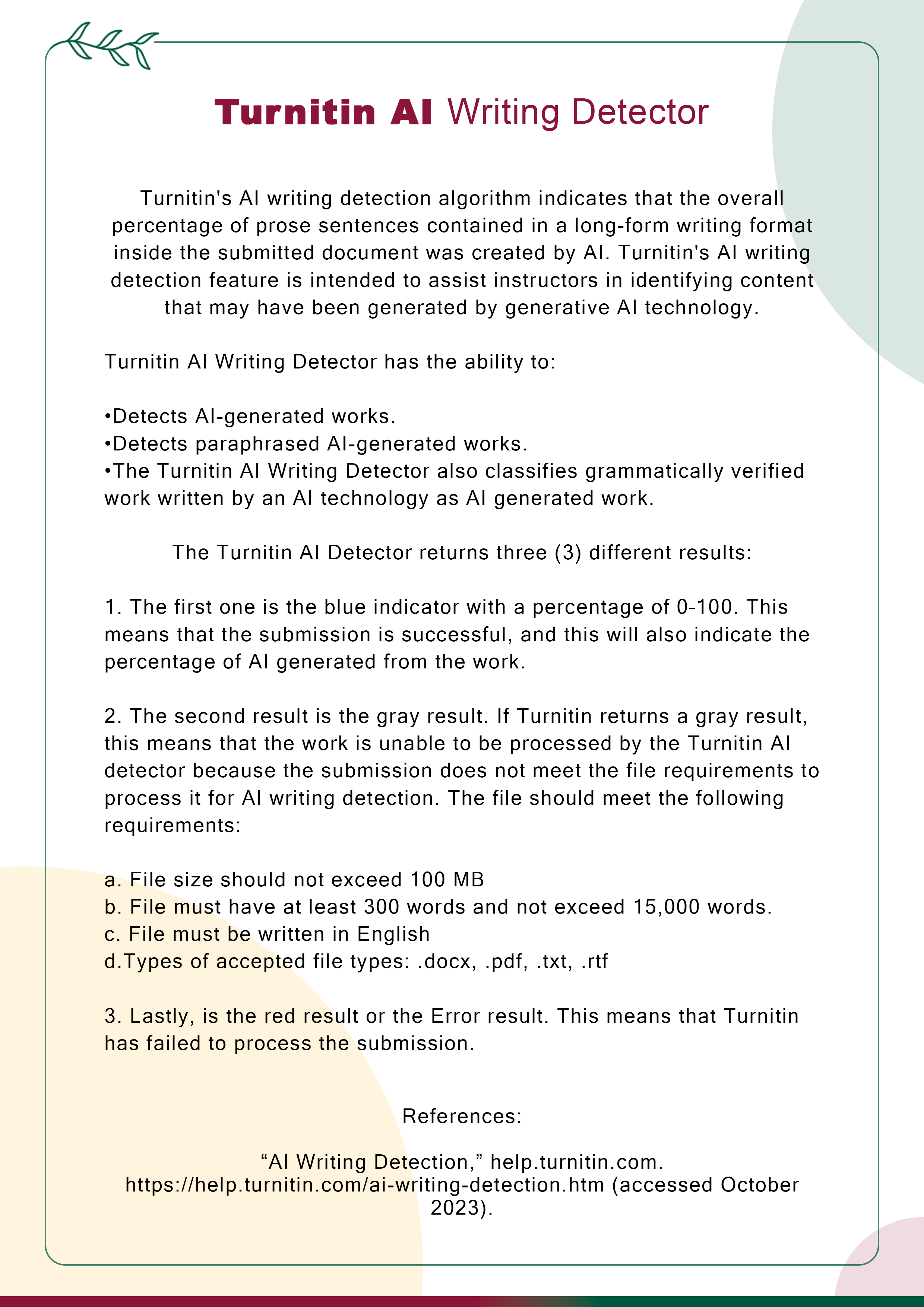Attachment Turnitin AI Writing Detector.png